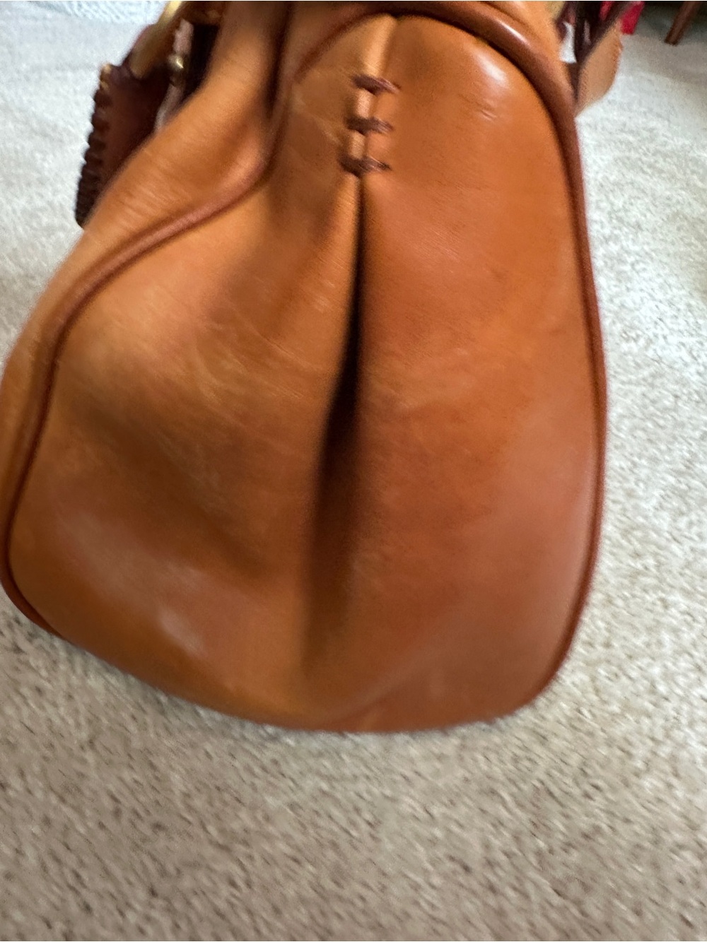 GUC 15” Large Dooney & Bourke Florentine Leather Satchel - Picture 15 of 16